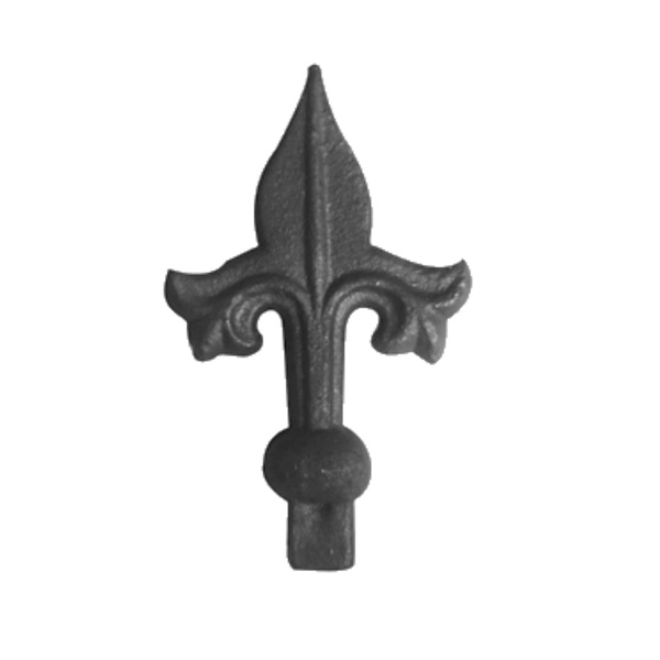 Ponteira Ponta De Lança Ferro N14 Grade Portão Muro 14cm