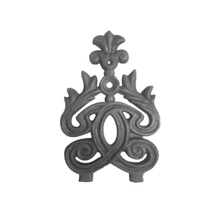 Ponteira Ponta De Lança Ferro N19 Grade Portão Muro 24cm