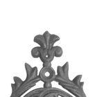 Ponteira Ponta De Lança Ferro N19 Grade Portão Muro 24cm