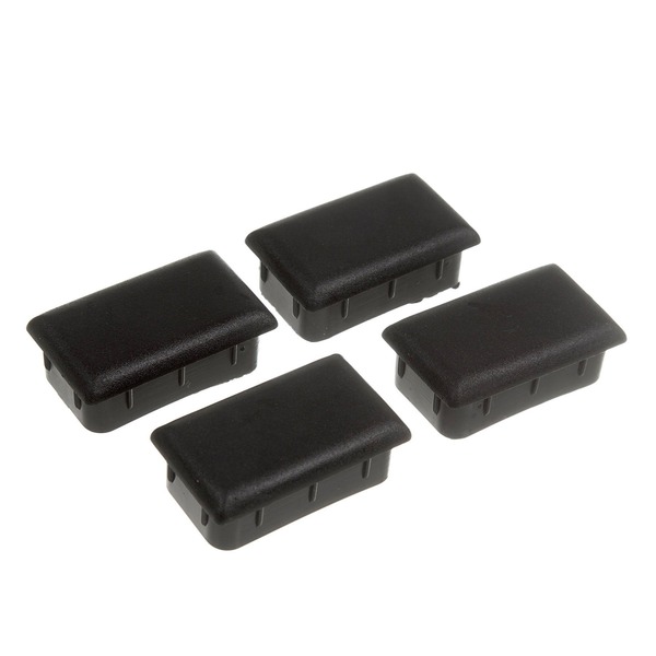 Ponteira PVC Interna Preta 50mmx30mm 78990184 Better's