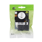 Ponteira Quadrada para Móveis de Embutir 25x25mm 4 peças