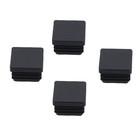 Ponteira Quadrada para Móveis de Embutir 40x40mm 4 peças