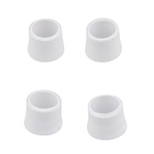 Ponteira Redonda para Móveis de Sobrepor 12,7mm 4 peças