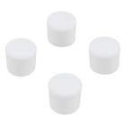 Ponteira Redonda para Móveis de Sobrepor 22mm 4 peças