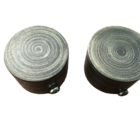 Ponteira Tampa 28mm - Par - Ouro Velho