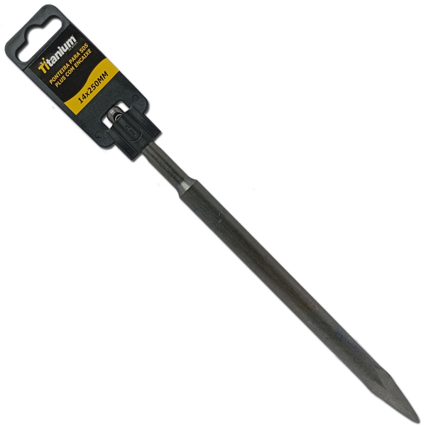 Ponteiro 14x250 Mm Encaixe Sds Plus Titanium