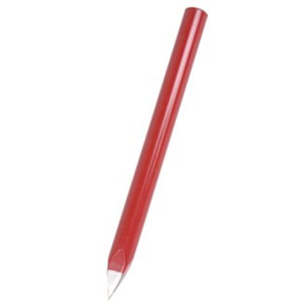 Ponteiro De Aço Pacetta Liso Redondo 10" Vermelho
