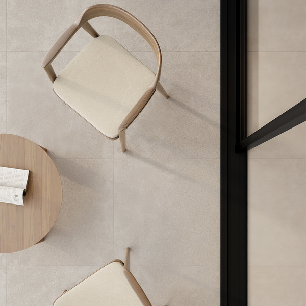 Porcelanato Externo Acetinado Borda Reta 80x80cm Hit Fendi Portobello 