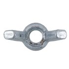 Porca Borboleta Aço Carbono Zincado 8mm Granel