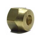 Porca De Latão 3/8 Sae Hulter Ht2por38p