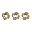 Porca Garra  Aço 8mm 5/16" 3 peças