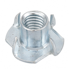 Porca Garra Aço 9,5mm 3/8" 4 peças