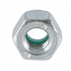 Porca Parlock Aço Carbono 6mm 1/4" Granel