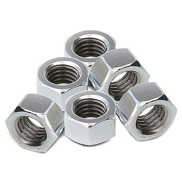 Porca Sextavada 5/16 Unc Zincado - 100 Peças