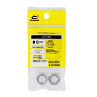 Porca Sextavada Aço 1/2" 2 peças