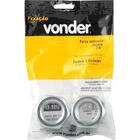 Porca Sextavada De 7/8'' Rosca Unc Cartela C/ 2 Peças Vonder