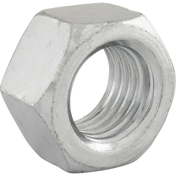 Porca Sextavada Zincada 1/4" Com 100 Peças - Vonder