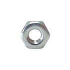 Porca Sextavada Zincada Rosca Unc - 1/8' 100 Peças