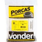Porca Sextavado M 5 Ma Polido Pacote Com 200 - Vonder