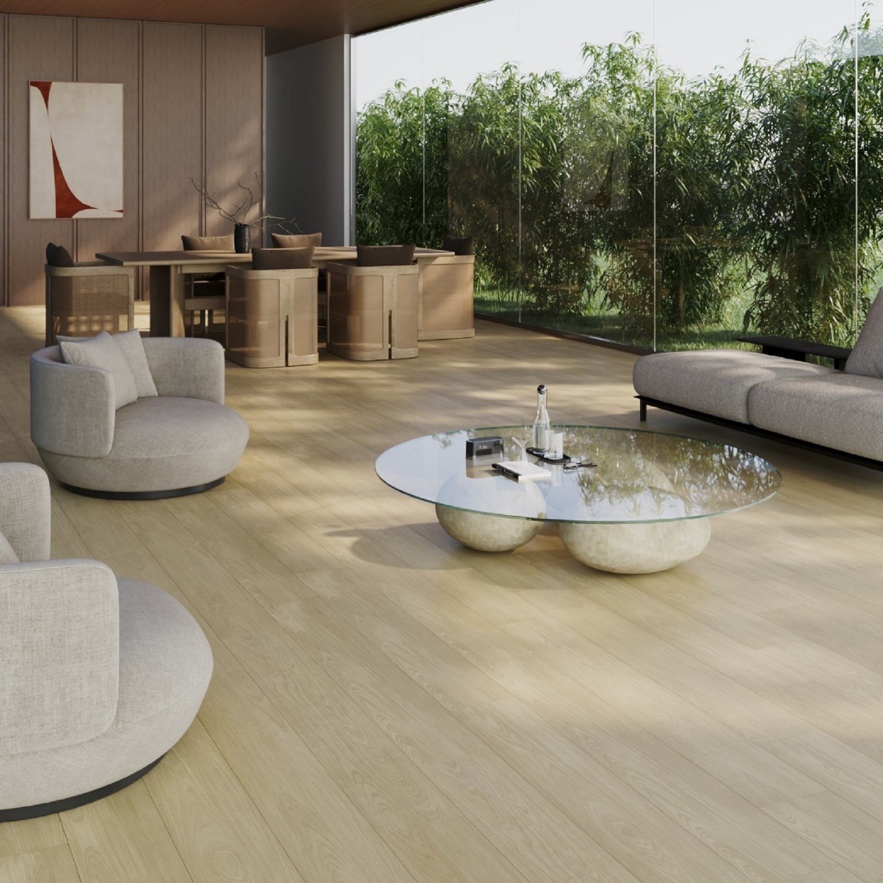 Porcelanato Acetinado Aurora Bianco