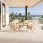 Porcelanato Cimentício Acetinado Borda Reta Interno 60x120cm Temps Camel Portobello