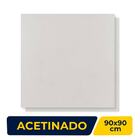 Porcelanato Acetinado 90x90cm Caixa 1.60m² Incepa Pro Ivory R