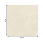 Porcelanato Decorado Acetinado Borda Reta Interno 94x94cm Folk Beige Embramaco