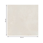 Porcelanato Cimentício Acetinado Borda Reta Interno 94x94cm Folk Off White Embramaco