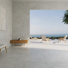 Porcelanato Cimentício Acetinado Borda Reta Interno 80x80cm Chicago Grigio Satin Biancogres