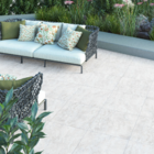 Porcelanato Pedra Acetinado Borda Arredondada Externo 60x60cm Quartz Eliane