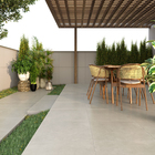 Porcelanato Cimentício Acetinado Borda Reta Externo 84x84cm Cinza Eliane