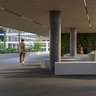 Porcelanato Pedra Acetinado Borda Reta Externo 90x90cm Cite Ita Ardosia Carbono Eliane