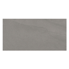 Porcelanato Pedra Acetinado Borda Reta Interno 60x120cm Khali Grafite Eliane