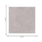 Porcelanato Marmorizado Acetinado Borda Reta Interno 76x76cm PTG76090R Tecnogres