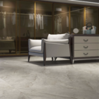 Porcelanato Marmorizado Acetinado Borda Reta Interno 84x84cm Sirius Elizabeth