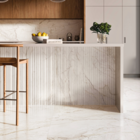 Porcelanato Marmorizado Acetinado Borda Reta Interno 90x90cm Apuano Oro Portobello