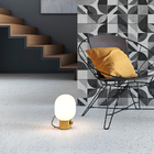Porcelanato Pedra Acetinado Borda Reta Interno 90x90cm Palladio Branco Eliane