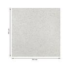 Porcelanato Pedra Acetinado Borda Reta Interno 90x90cm Palladio Branco Eliane