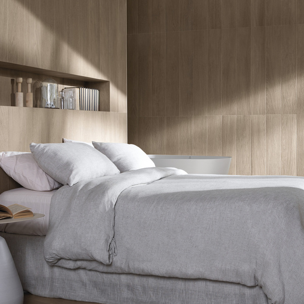 Porcelanato Amadeirado Acetinado Borda Reta Interno 20x120cm