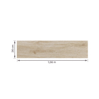 Porcelanato Amadeirado Acetinado 26x106cm Interno Borda Reta Liverpool Biancogres