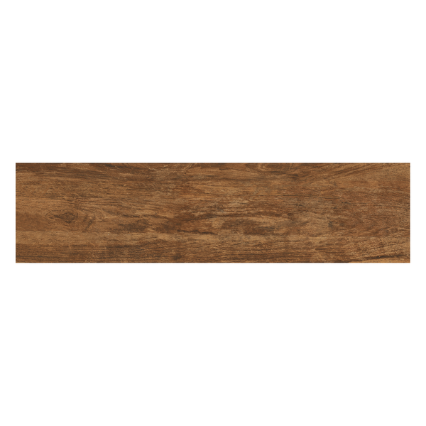 Porcelanato Amadeirado Acetinado Retificado Interno 29,1x117cm Canela Antique Marrom Ceusa