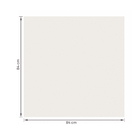 Porcelanato Bege Polido 84x84cm Interno Borda Reta Bianco Elizabeth