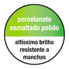 Porcelanato Brilhante Borda Reta Calacata 60x60 Eliane