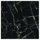 Porcelanato Brilhante Borda Reta Marble Black 60x60 Importado