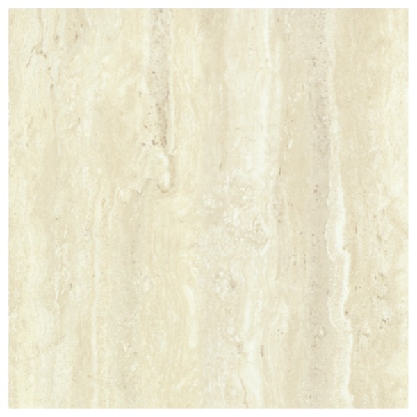 Porcelanato Acetinado Borda Reta Travertino Natural 54x54cm Via Rosa