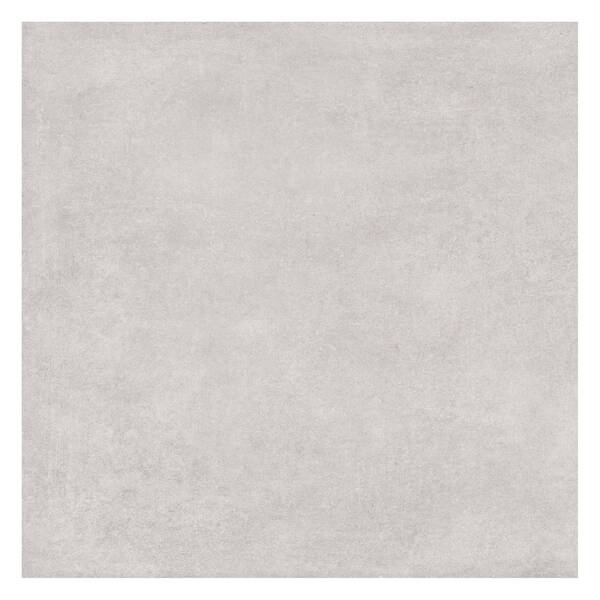 Porcelanato Cimentício Brilhante Borda Reta Interno 71x71cm Cinza Avório Embramaco