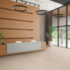 Porcelanato Cimentício Acetinado Borda Reta Interno 120x120cm Hit Camel Natural Portobello