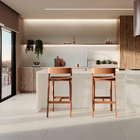 Porcelanato Cimentício Acetinado Borda Reta Interno 120x120cm York Branco Portinari