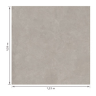 Porcelanato Cimentício Acetinado Interno Borda Reta 123x123cm 73009 Embramaco