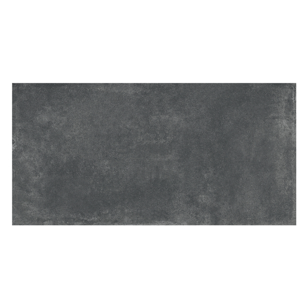 Porcelanato Cimentício Acetinado Borda Reta Interno 58x117cm Munich Preto Portinari